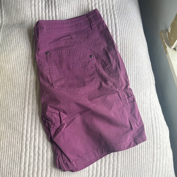 Kuhl Pants - Kuhl Women's Plum Purple Outdoor Cargo Shorts. Size 12 but seem like a tight 10